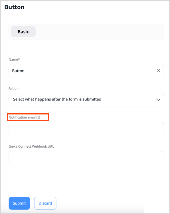 Email notification